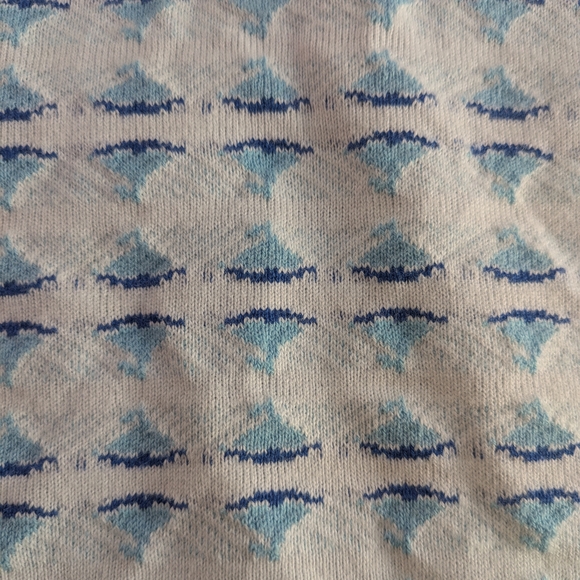 Vintage Health-tex Sailboat Patterned Long Sleeve Tee - Picture 2 of 3